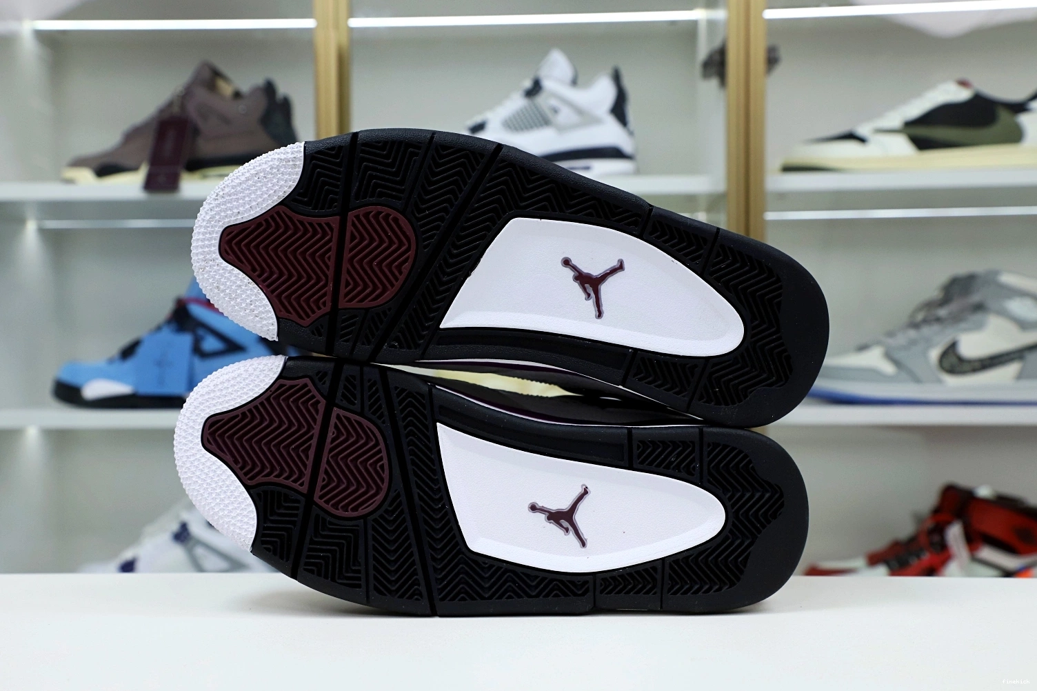 X JORDAN RETRO 'BORDEAUX' 4 SAINT-GERMAIN AIR JORDAN PARIS AIR 0713